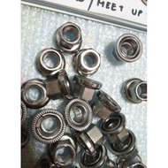 NUT for fixie hub FRONT 9mm AND REAR 10mmAVAILABLE 60 PESOS EACH ACTUAL PIC for FIXIE HUB ONLY