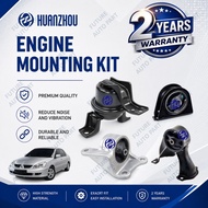 ENGINE MOUNTING SET HUANZHOU BRAND 2 YEAR WARRANTY - MITSUBISHI LANCER CS3 CS3A CS5 (2002-2007)