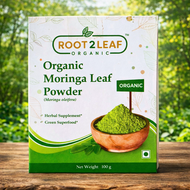 CERTIFIED ORGANIC MORINGA (MORINGGA MORINGA OLEIFERA) LEAF POWDER 100 GMS (Food Grade Murungai)