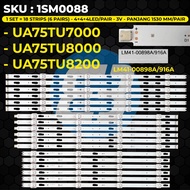 Samsung 75 Inch TV Backlight UA75TU7000 UA75TU8000 UA75TU8200 LM41-00898A/916A