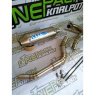 KLX CRF DTRACKER EXHAUST, KLX 150 OVER EXHAUST, CRF 150, DTRACKER 150