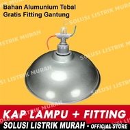 Kap Besar Lampu Jalan satu set Fitting Gantung WD E-27 Kap Lampu Gantung Jumbo plus Fitting Gantung