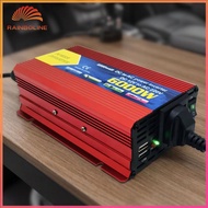 Rain❤ 600 Watt Car Mounted Inverter with Cooling Fan 12V DC To 220V AC Power Inverter Charger Conver