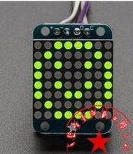 現872 Mini 8x8 LED Matrix w/I2C Backpack板模塊Adafruit開發板