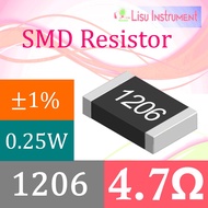 4.7R 1206 ±1% Thick Film Resistors SMD Chip Resistor 4.7Ω 4R70
