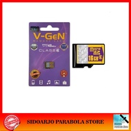 V-Gen MicroSD 16GB SDHC Card Class 6 Speed Up To 48MB/s Lifetime