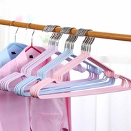 {ABS} Premium Clothes Hanger Anti-Slip Shawl Pants Stainless Steel High Quality Space Saver Thin - Penyangkut Baju Besi Nipis Tudung Seluar Jimat Ruang Almari