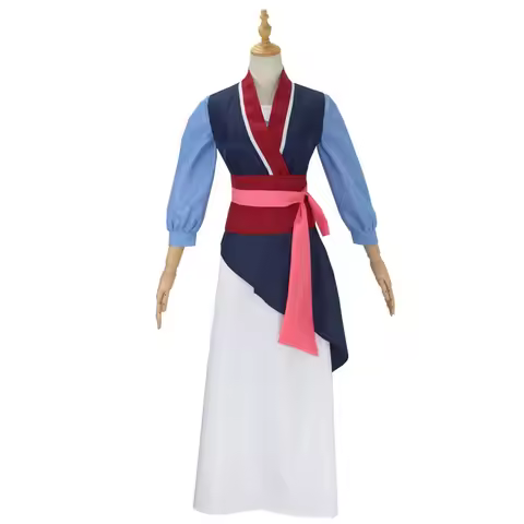 Halloween MuLan role-playing cosplay costume stage performance costume, replacing father's military