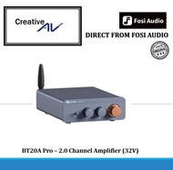 Fosi Audio - BT20A Pro - 2.0 Channel Amplifier (32V)
