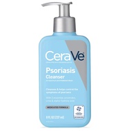 CeraVe Psoriasis Cleanser | Moisturizing Cream with 2% Salicylic Acid Dry Skin Itch Relief exfoliato