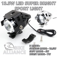 ✔READY STOCK✔ UNIVERSAL U5 3MODE SPOTLIGHT LED SUPER BRIGHT LED SPORT LIGHT MOTORCYCLE SPOT LIGHT SP