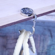 Metal Foldable Bag Purse Hook Bag Hanger Purse Hook Handbag Holder Table