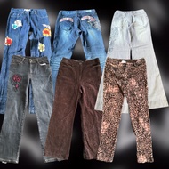 THRIFT low rise jeans, y2k jeans, y2k pants, corduroy pants, leopard y2k, jorts, cutbray jeans y2k, 