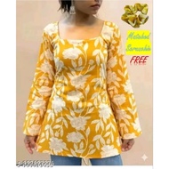 Modern Short Kurti with Corset Back (XS-2XL)