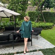 [Pre-Order 10-14 วัน] SLAY. - Monaco Dress - Emerald Green เดรสทรงค้าวคาว