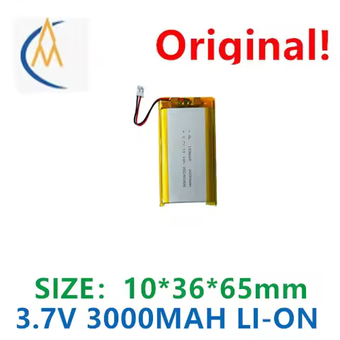 buy more will cheap 103665 lithium battery 3000mAh 3.7V walkie talkie rechargeable battery with suff