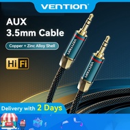 Vention 3.5mm Audio Cable, TRS Stereo Aux Male to Male Cable for Smartphone, Tablet, Car Amplifier, 