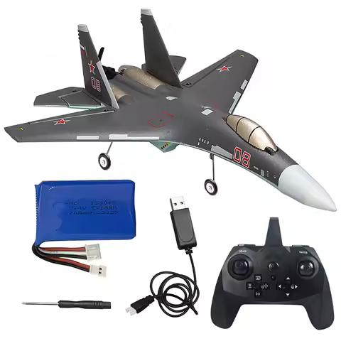 Upgraded Brushless Motor SU-35 Fighter QF009 375mm Wingspan 3D/6G Switchable 6-Axis Gyro 2.4G 4CH EP