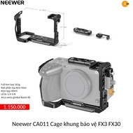 Neewer CA011 Cage Sony FX3 FX30 protective frame