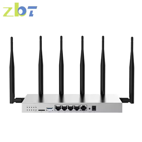 ZBT OpenWRT 4G WiFi Router 4*LAN Gigabit 1200Mbps 2.4GHz 5GHz USB3.0 SIM Card 3G 4G Router Wifi Dual