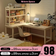 Meja Belajar L Shape Study Table Computer Table Meja Komputer Laptop Table L shape Table 180CM Corne