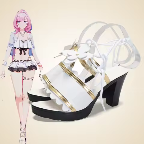 Elysia Cosplay Shoes Honkai Impact 3 Carnival Shoes Anime Halloween Costumes Women Game