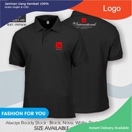 Collared t-shirt collared t-shirt Poloshirt Polo Polo Shirt Dota 2 International Championships