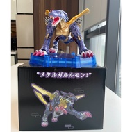Digimon MetalGarurumon  17cm PVC Figure Statue Garurumon wargreymon Metal Garurumon Omnimon Omegamon