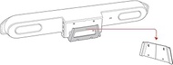 Poly Studio X52 Optional Wall Mounting