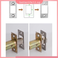 【BETL】❥Large Hole Strike Plate Fix Deadbolt Misalignment Deadbolt Restorer Strike Plate ❥