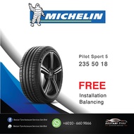 [𝗜𝗻𝘀𝘁𝗮𝗹𝗹𝗮𝘁𝗶𝗼𝗻 𝗣𝗿𝗼𝘃𝗶𝗱𝗲𝗱] 235/50r18 MICHELIN PILOT SPORT 5 & MICHELIN PRIMACY 5
