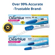 CLEARBLUE EASY PREGNANCY TEST / DIGITAL PREGNANCY TEST - 99% Accurate (Ujian Kehamilan)