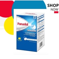 Panadol Soluble Effervescent Tablets - Lemon Flavour - 120's
