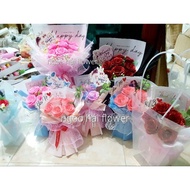 Flower bouquet of 3-5-9 flowers, birthday gift, March 8, October 20