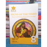 SIGNS OF THE TIMES GRADE 8 (USED)