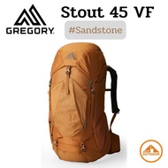 Gregory Stout 45 VF Sandstone Men's 45l Hiking & Backpacking Hiking Bag Backpack Travel