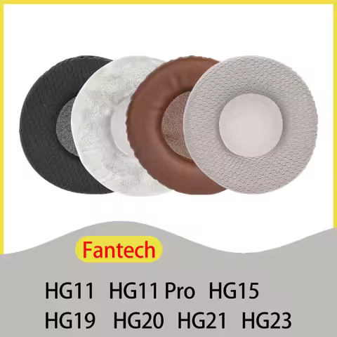 Earpads for Fantech HG11 Pro Headphones HG15 HG19 HG20 HG21 HG23 Ear Cushions Headset Pads Soft Leat