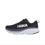ใหม่และแท้ HOKA ONE ONE BONDI 8 WIDE AUTHENTIC PRODUCT DISCOUNT Mens and womens lightweight breathab