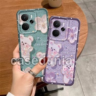 Realme 14 5g Case - Realme 14t 5g - C75x - C75 - Note 60 60x - Softcase - Premium Casing - Cute Bear