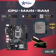 Combo cpu i3 9100f + Main board H310, B360, B365 + Ram dr4 8Gb, 16Gb, Combo i3 8100, 9100 assorted