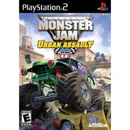 (PS2 DVD GAMES) MONSTER JAM - URBAN ASSAULT