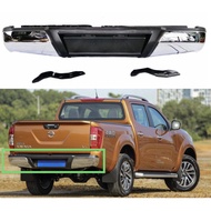 NISSAN NAVARA NP300 D23 / NAVARA D40 2007-2020 REAR BUMPER CHROME STEEL BELAKANG BAR BUMPER BELAKANG