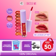 dazzle me Ink-Licious Lip Tint BPOM | Mattedorable Long Lasting Liptint Hyper Moisturizing Lip Stain