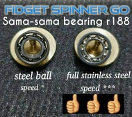 Spinner bearing r188 high speed stainless steel