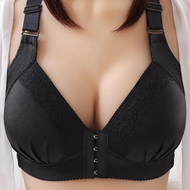 READY SEXYLADIES Women's big size Bra with front hook without wire size 36-46 cup C/D