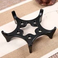 1pc 13cm Cast Iron 5-Pointed Star Teapot Trivet, Heat Insulation Pad, Teapot Stand Accessory