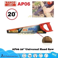 BAHCO AP06 20" Universal Hand Saw / Gergaji Kayu