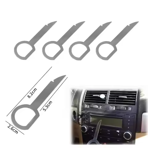4/8/12Pcs Radio CD Stereo Removal Key Release Pin Extractor For Ford Focus Mondeo Fiesta Transit Car