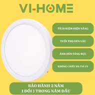 Ultra-thin aluminum LED ceiling light 6W 9w 12w 15w color-changing round LED ceiling light