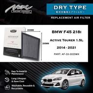 BMW F45 218i Active Tourer 1.5L 2014 to 2021 33-3025MX Max Racing Exhaust Performance Drop-in Dry Ty